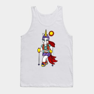 Sporticorn: Trail Running Hiking Unicorn Tank Top